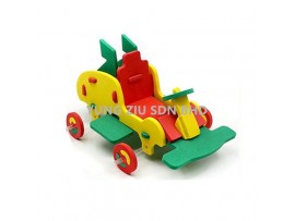 卡丁车拼图EVA(混))(黑妞宝贝)COOL KARTING CAR MODEL